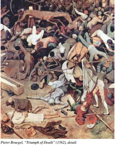 Pieter Bruegel, Triumph of Death (1562), detail.
