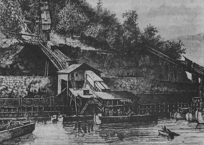 anthracite coal loading