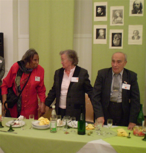 47. Amelia Robinson, Tibor Kovats and his wife.