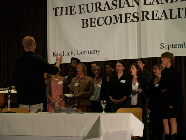 8. The LYM chorus sings "Jesu, meine Freude" by Johann Sebastian Bach