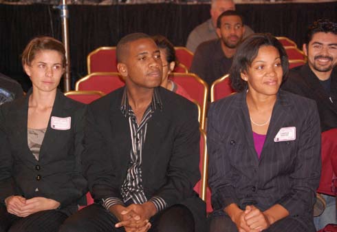 Rachel Brown of Massachusetts, Summer Shields of California, and Kesha Rogers of Texas