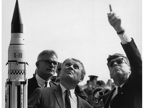 kennedy, von braun