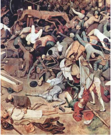 Pieter Bruegel, &ldquo;Triumph of Death&rdquo; (1562), detail.